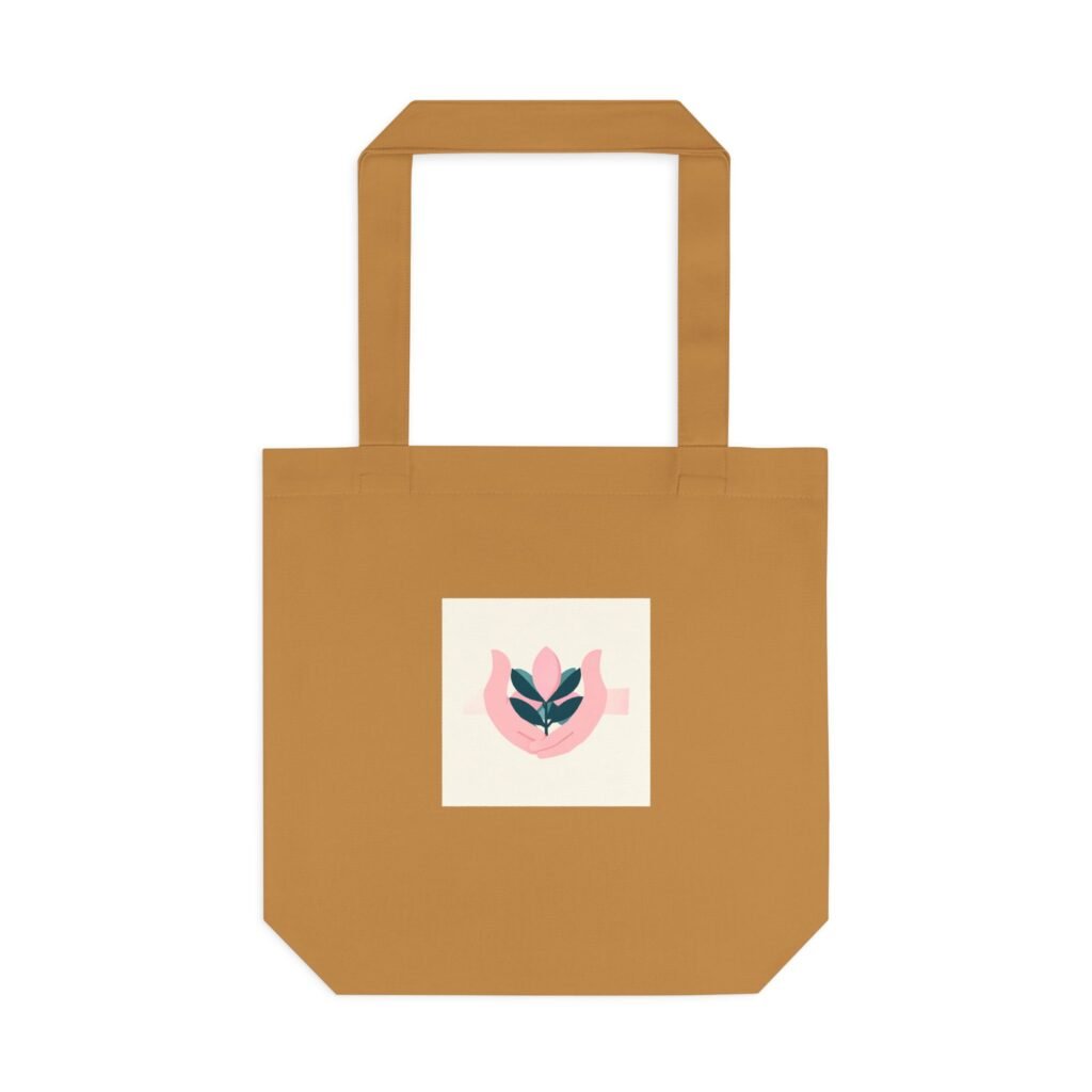 Tote Bag de Algodón 'Juntas florecemos' - Diseño Floral